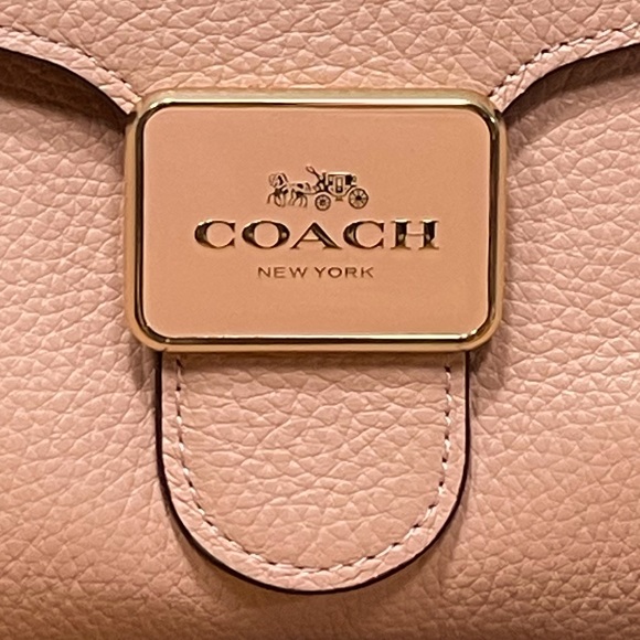 NWT COACH PEPPER SNAKE EMBOSSED SATCHEL - Picture 10 of 16